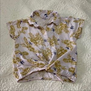 Red Tag girl top
